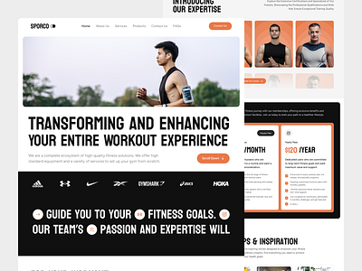 Sporco - Fitness Landing Page body building body fit body goals build body coaching exercise fit fitness fitness club fitness goals fitness landing page gym gym landing page gymnastic healthy persoal training sport training work out