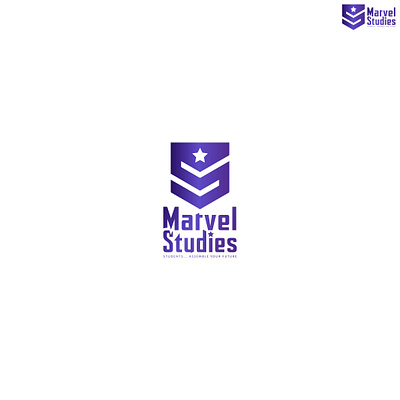 Logo Design | Marvel Studies Logo branding creativelogo design graphic design illustration logo marvel marvelstudio typography ui ux vector