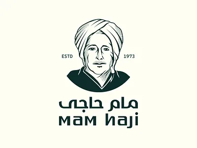 مام حاجى brand branding calligraph design designer graphic design identity logo logotype typography براندينج تايبوجرافي لايك مخطوطات تصميم شعار شعارات شعارات عربية كاليجرافي لوجو لوقو هوية
