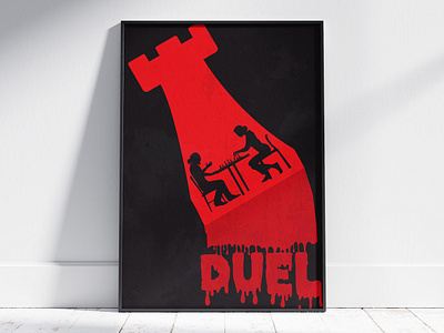 Duel - Minimalist Movie Poster Design graphic design minimalistposter poster