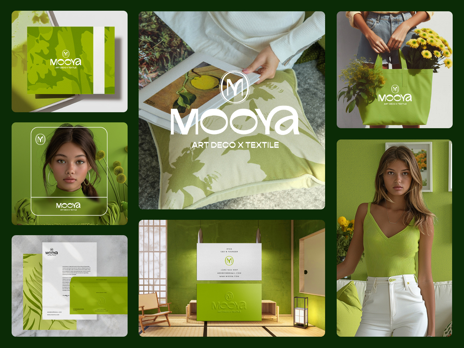 Example of Logo + Stationery + Identity Pack