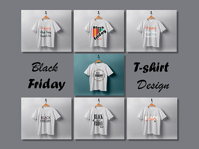 Black Friday T-shirt Design 3d black friday black fridayt shirt design branding creative design facebook post graphic design illustration instagram post logo mockup product design t shirt design whitet shirt design