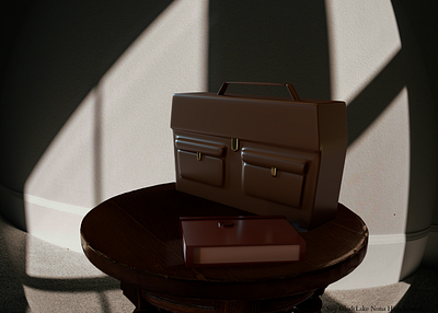 Briefcase 3d 3d modeling