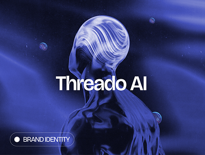 Threado AI - Brand Identity ai brand brand identitiy brand identitiy design branding design graphic design logo mockups premium product product design support ui ui design ux