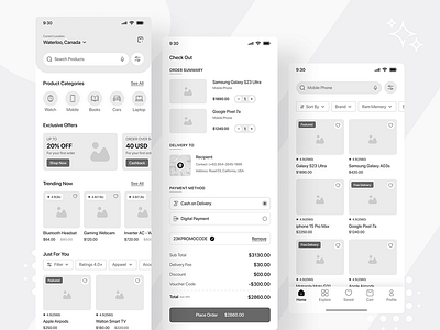 Wireframing Mockup