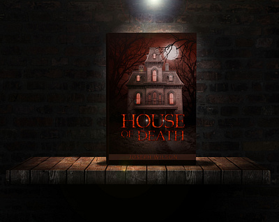 House of Death 3d book mockup amazon kdp book book cover book cover art book cover design book cover designer book cover mockup book design ebook ebook cover epic epic book epic book covers epic bookcovers epic covers horror book cover house of death paperback professional book cover