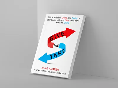 Give and Take 3d book mockup book book art book cover book cover art book cover design book cover designer book cover mockup cover art ebook ebook cover epic epic book epic book covers epic bookcovers epic covers give and take non fiction book cover paperback professional book cover