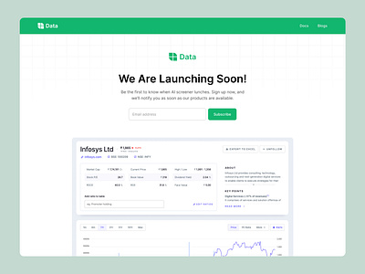 Launching Soon Design landing page launching soon