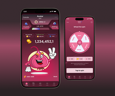 Crypto Mining App- UI Design app design app ui crypto crypto game dribbble figma game game app ui ui design uiux