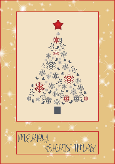 Christmas Card Design graphic design