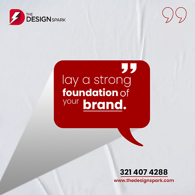 Lay the Foundation of Your Brand with Confidence! apparel brand branding design energy foundation ui