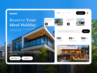 Real Estate Website UI Design branding construction figma graphic design landing page logo real estate real estate website realitor ui uiux ux ux design web web design web development website website design