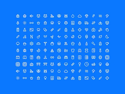 Outline Icons - Lookscout Design System design icon set icons lookscout outline ui user interface ux vector