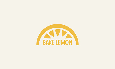 Logo Design Bake Lemon branding graphic design logo