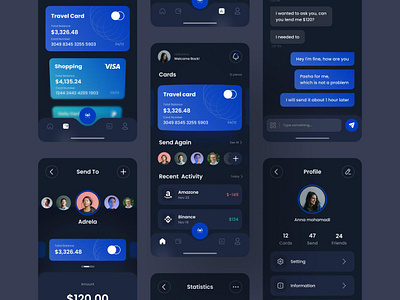 Financial App Redesign branding creative interface design dribbble dribbbleshots dribbbleshots. dribble portfolio financial app graphic design illustration logo redesign shots ui uiuxdesign ux