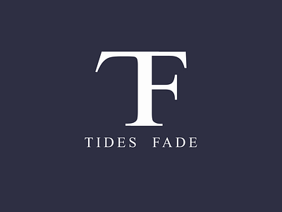 TIDES FADE | Brand identity adobe branding graphic design illustration logo