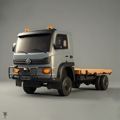 Volkswagen Delivery 11.180 4x4 4x4 automotive design brasil brasília caminhão carros design graphic design illustration offroad truck volkswagen volkswagen delivery 11.180 4x4