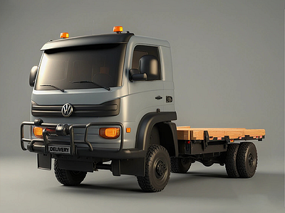 Volkswagen Delivery 11.180 4x4 4x4 automotive design brasil brasília caminhão carros design graphic design illustration offroad truck volkswagen volkswagen delivery 11.180 4x4