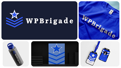 WP Brigade | Brand identity branding graphic design illustration logo