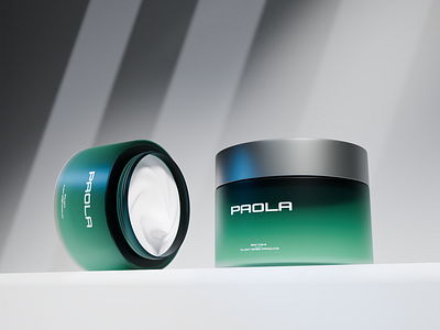 PAOLA - Face Cream 3d blender branding product