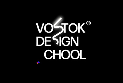 Vostok Design School Animation animated logo animation branding design lettering logo logo