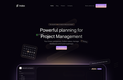 Index design design gradients inspiration transparent ui ux web web design website design