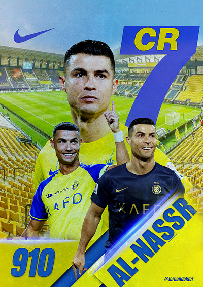 CR7 910 GOALS animation artwork branding cristiano design graphic design illustration logo