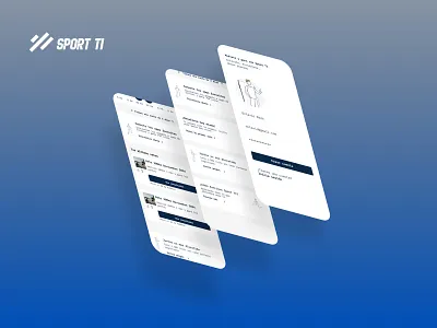 Sport It: Health and Fitness Tracking app fitness ui ux