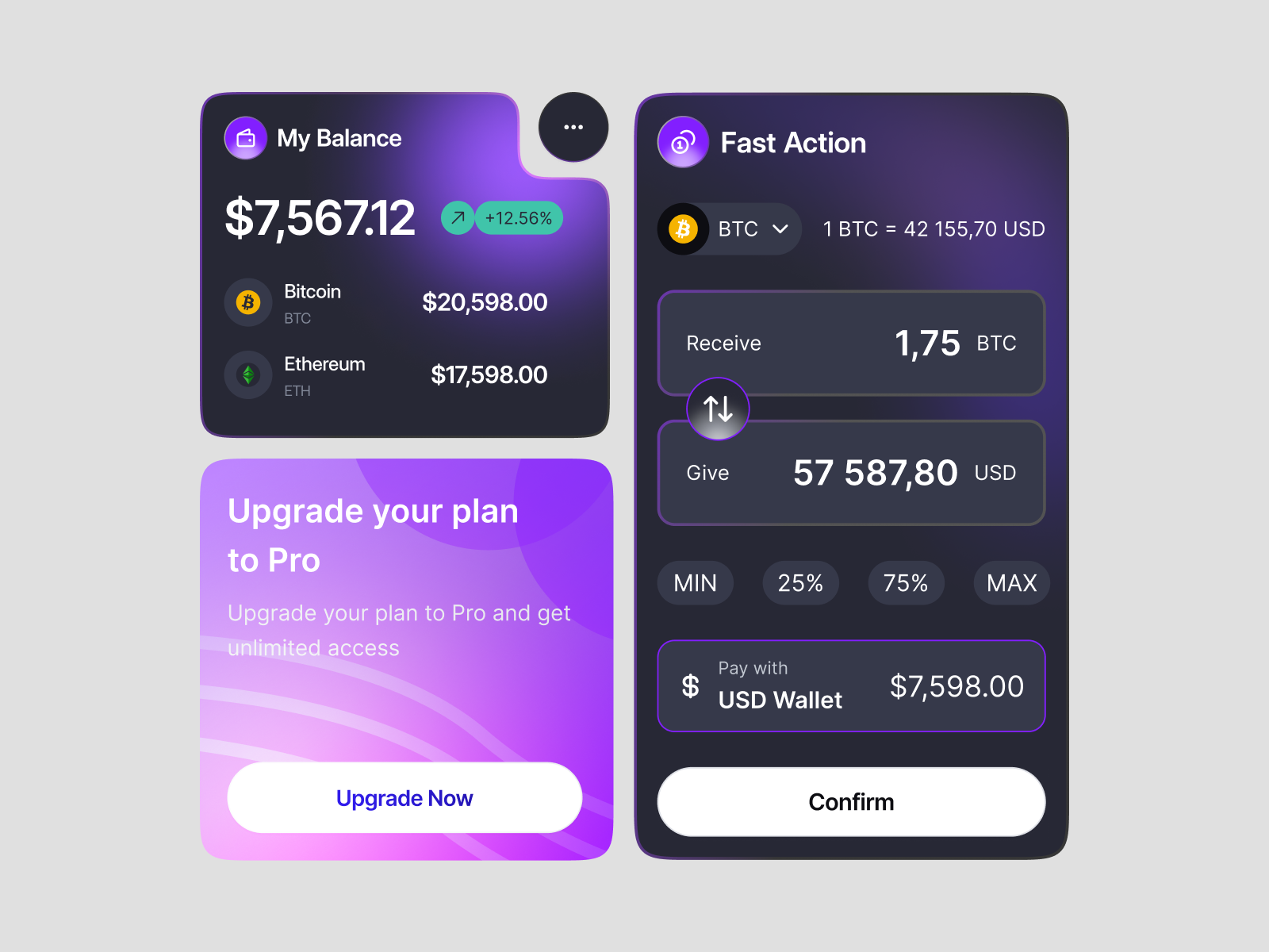 Cryptoin - Crypto Exchange Dashboard by Fajar Firmansyah for dpopstudio on  Dribbble