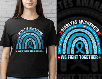 DIABETES AWARENESS T-SHIRT DESIGN apparel diabetes diabetesawareness diabetesawarenessmerchandise diabetesawarenessmonth diabetescommunity diabeteseducation diabetesfighter diabeteshope diabetesprevention diabetesstrong diabetessupport diabetestshirtdesign diabetestype1 diabetestype2 diabeteswarrior diabetic fashion graphic design illustration