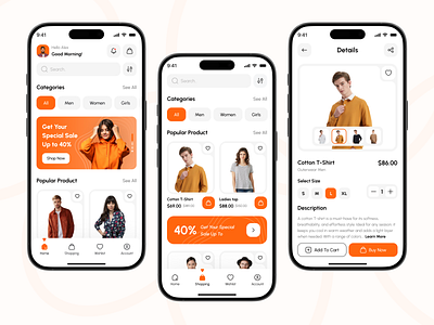 Fashion Ecommerce App ai ecommerce app design android app designer app design appdesign e commerce ecom app design ecommerce app concept ecommerce design fashion app market palce minimal mobile mobile app design mobile ux product shopping app ui ui designer web.3 e commerce apps