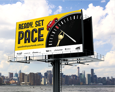 Billboard – Re:act program billboard graphic design illustration