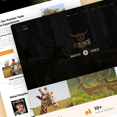 🐂 Oxranch - Website Design branding cleandesign cleanwebsite design highenddesign ui uidesign uiuxdesign userexperience userinterface webdesign websitedesign