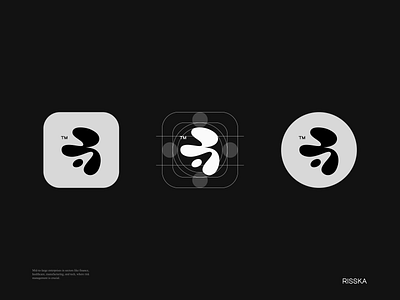 Risska - Risk Management | Logo Design animation bento grid black and white brand branding branding guideline business design graphic design illustration logo logo construction management monochrome motion risk sketch startup vector visual identity