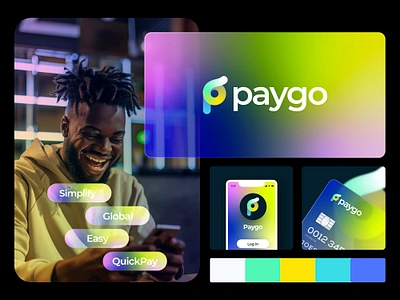 Paygo - Payment Logo Branding brand identity branding business logo finance gateway graphic design modern logo money transfer p logo pay logo payment logo payment system secure pay secure payment transaction logo