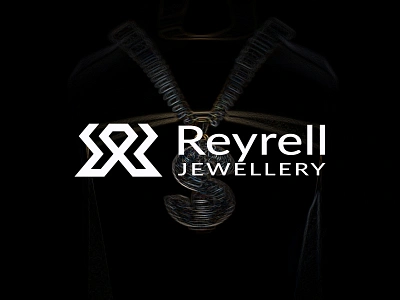 Reyrell Jewellery Logo | Diamond Letter Rr Logo Design brand branding design illustration lettermark logo rr initial sophistication typography