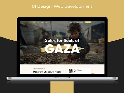 GazaKicks: A Web Donation Platform for Gaza Relief charity community donate donation donations education fund fundraiser fundraising giveback help helpingothers love meal ngo nonprofit shoes socialgood support volunteer