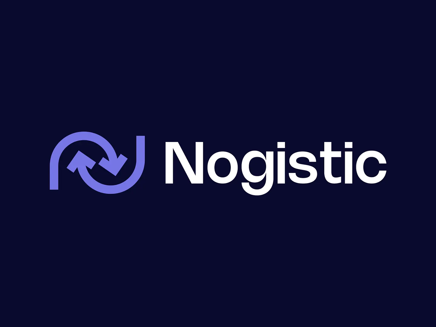 Modern Courier Website Logo Design for Nogistic