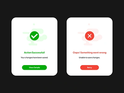 Daily UI Day 11: Flash Message Design