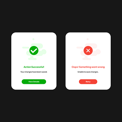 Daily UI Day 11: Flash Message Design