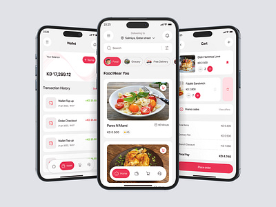 Food Delivery App UI app creative delivery delivery app delivery service design fast food food and drink food delivery food delivery app food delivery service food order foodie ios app mobile online food order ordering restaurant