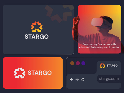 Stargo Logo Concept bitcoin blockchain logo go star going logo logo design star star coin star design star go star logo star logo design star tech star x logo stars logo step step logo tech tech logo tecnology logo