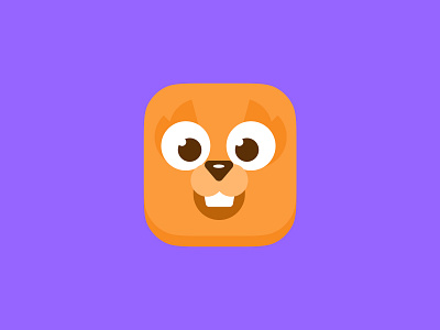 Squirrel Maskot app emote graphic design logo squirrel sticker