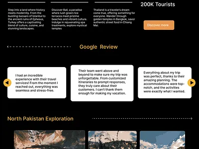 Travel Website 3d animation logo motion graphics ui