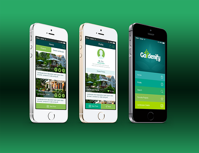 Gardenify Mobile App gardenify mobile mobile app ui