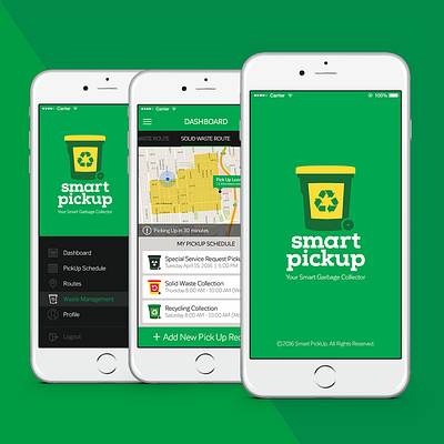 Smart Pickup Mobile App mobile app smart pickup ui uiux user interface