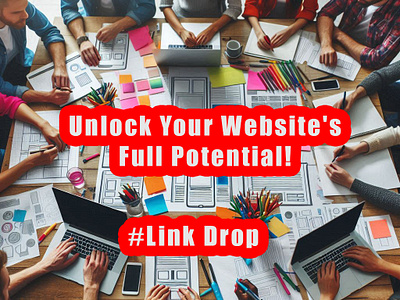 🚀 Unlock Your Website's Full Potential! branding digital marketing logo organic traffic seo shopify tshirt website wix wordpress