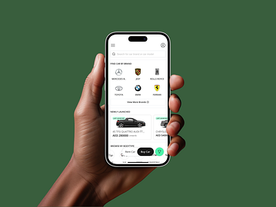 User-Centered App Design for Car Rentals and Purchases animation branding car rental app figma graphic design logo mobile app design saas ui uiux design user centered design