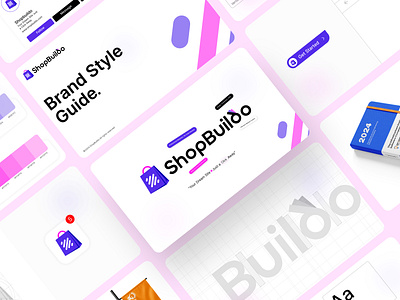 ShopBuildo Brand Guideline app icon brand guidelines brand identity branding branding template creative logo logo design shopbuildo brand guideline shopbuildo logo