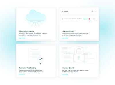 Saas- features sections app bento branding design features figma graphic design illustration landing page logo saas ui ux website